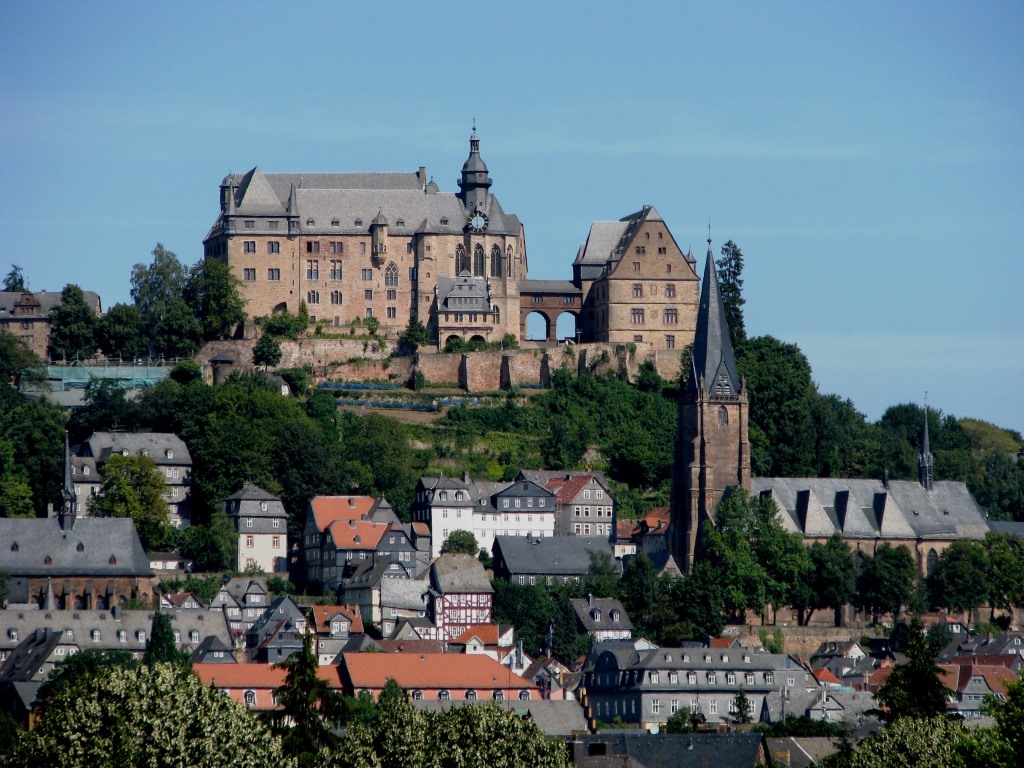 Marburg Schlossansicht